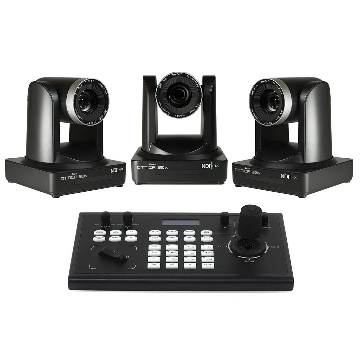 Hệ thống Camera iKan Ottica PTZ OTTICA30-3PTZ-1C